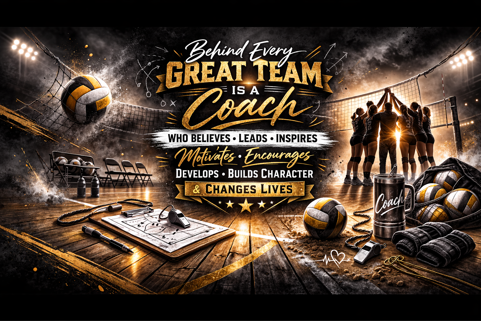 Volleyball Coach Tumbler