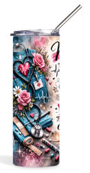 Nursing is a work of Heart Tumbler