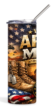 U.S. Army Mom Tumbler