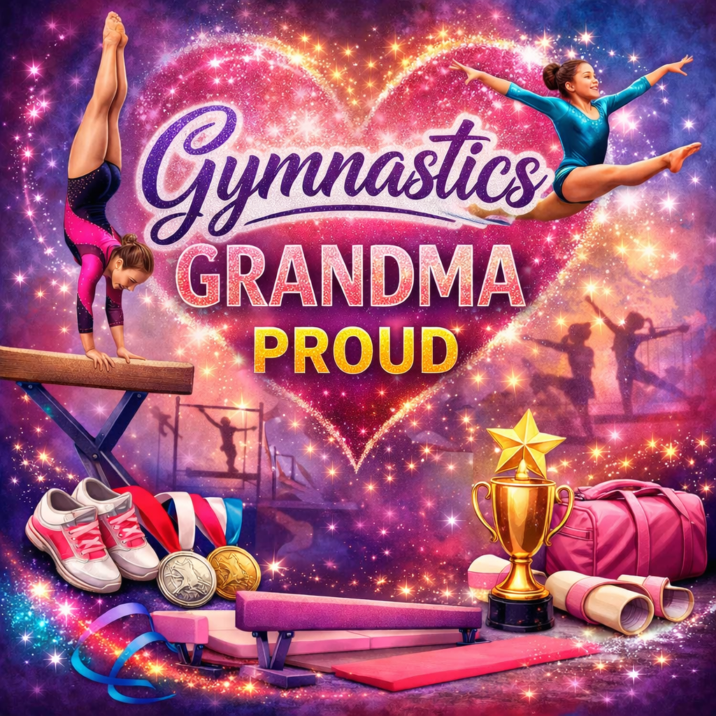 Gymnastics Grandma Proud Poster