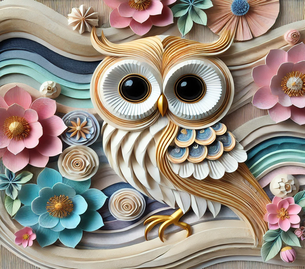 Wooden Owl