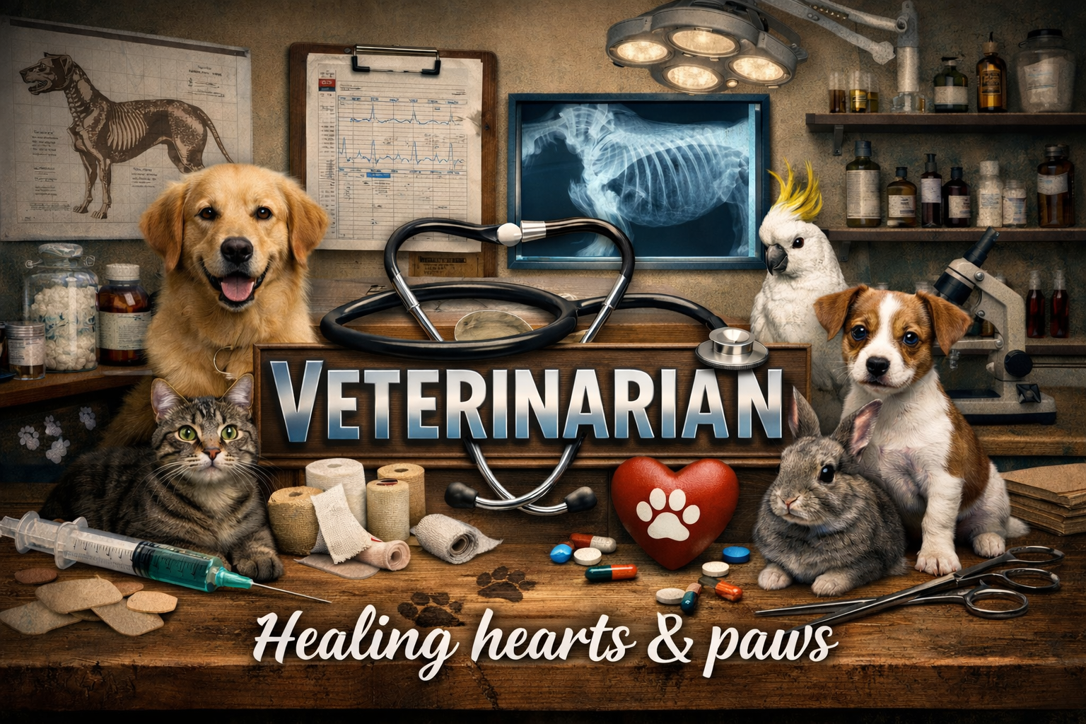 Veterinarian (Healing Hearts & Paws) Tumbler
