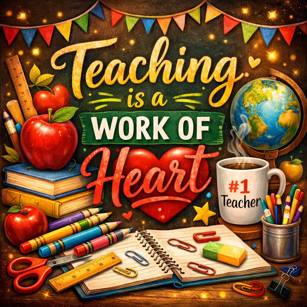 Teaching is a work of Heart Tumbler