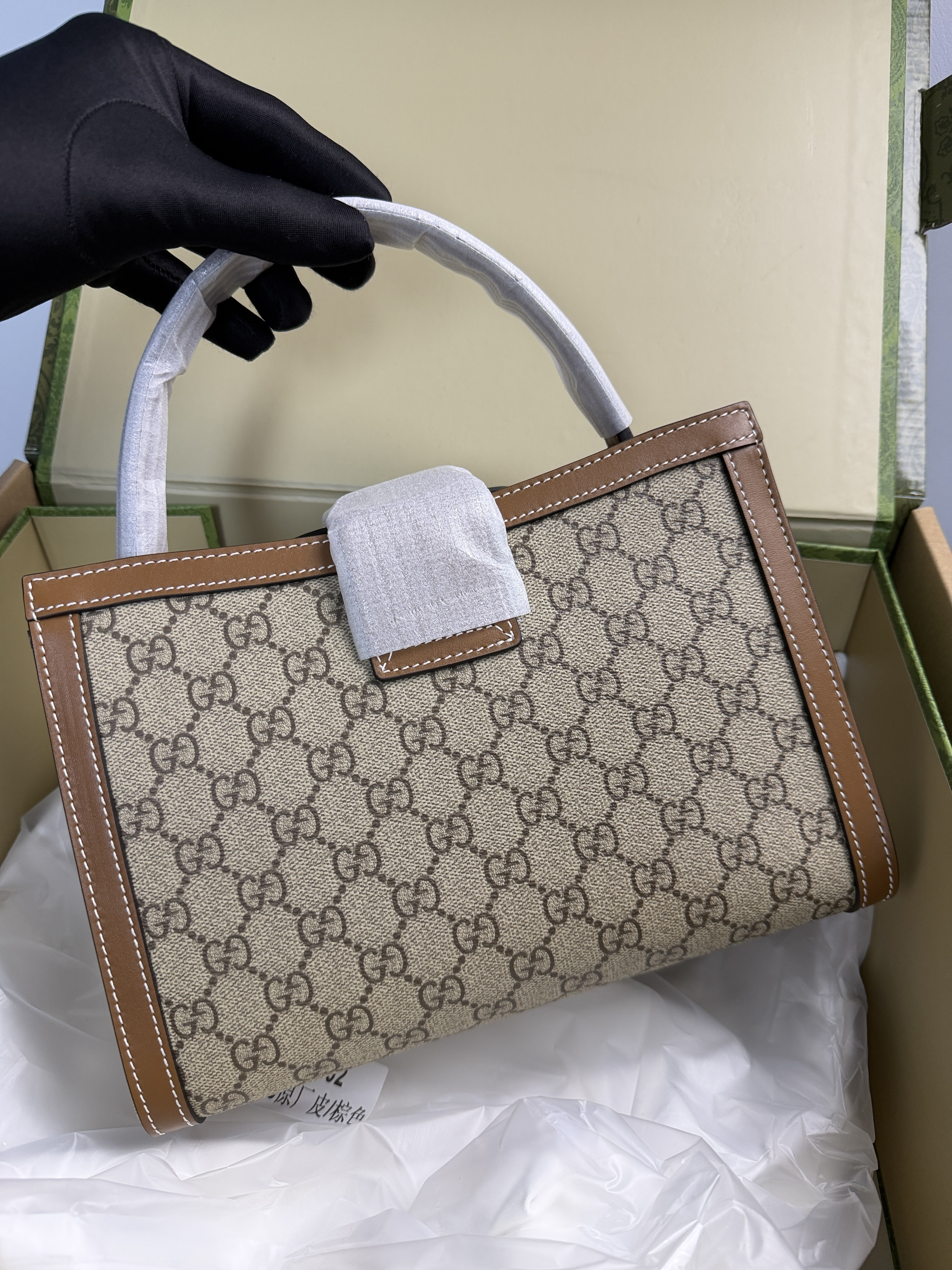 Gucci Padlock medium top handle bag