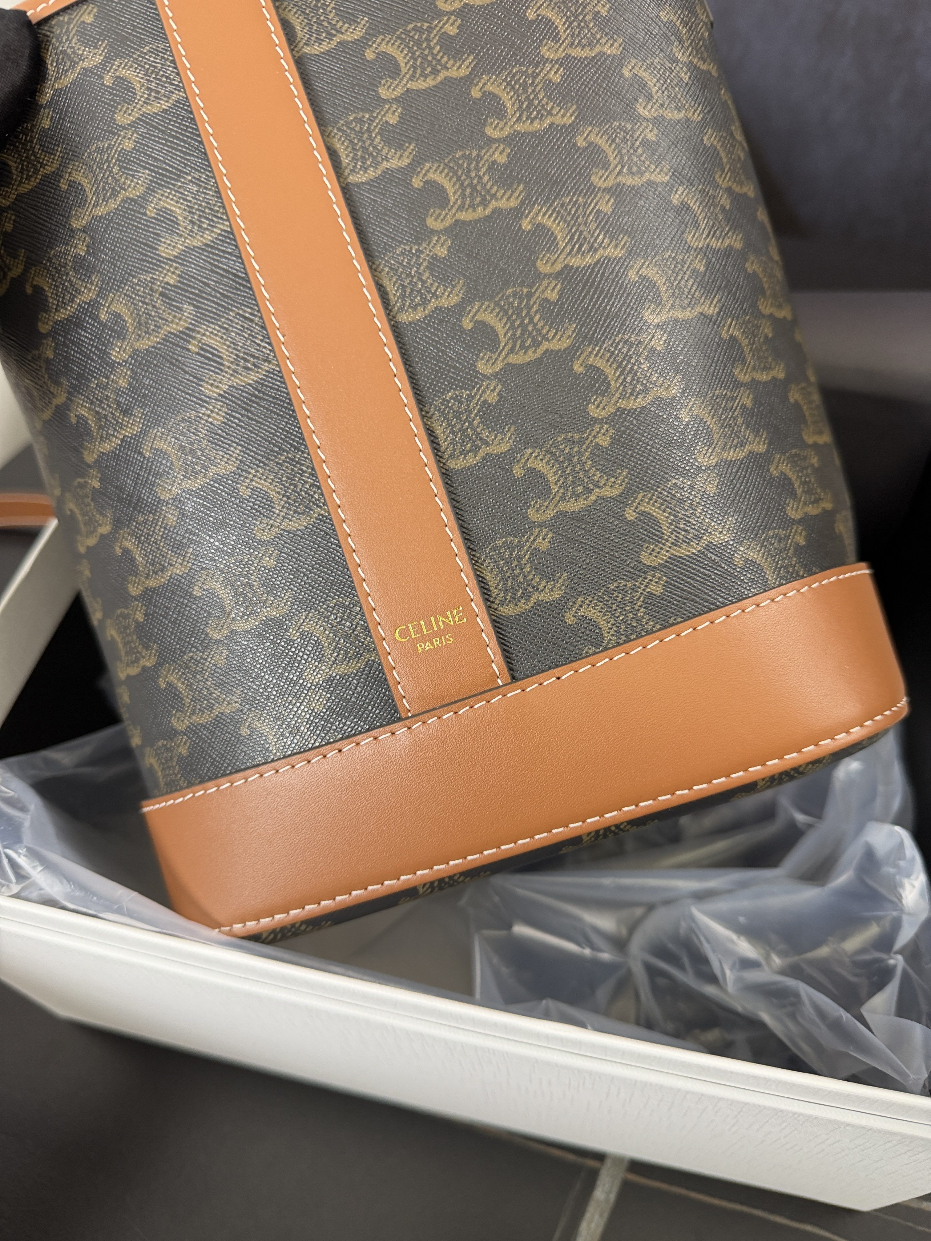 Celine Small Triomphe Canvas