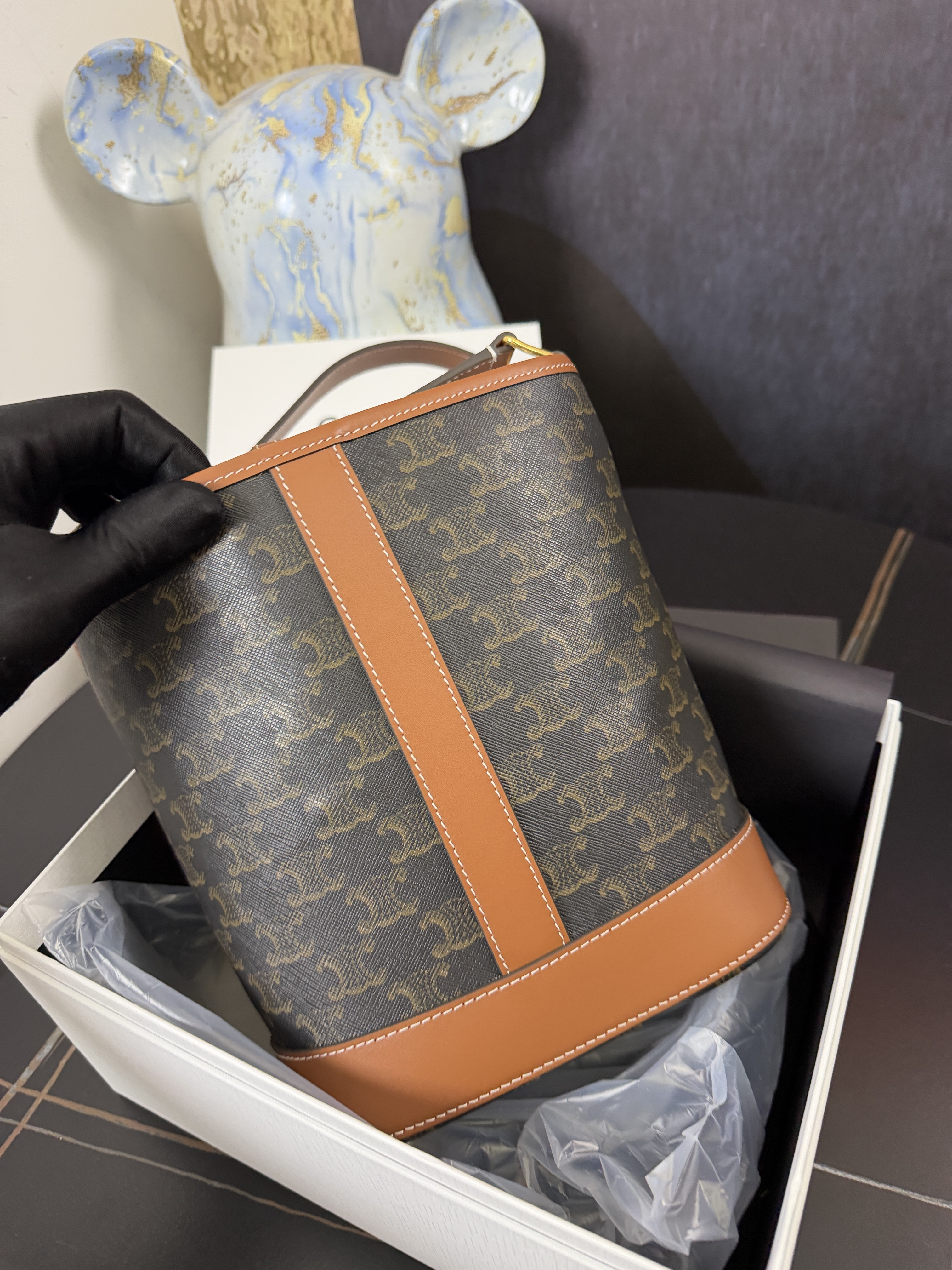 Celine Small Triomphe Canvas