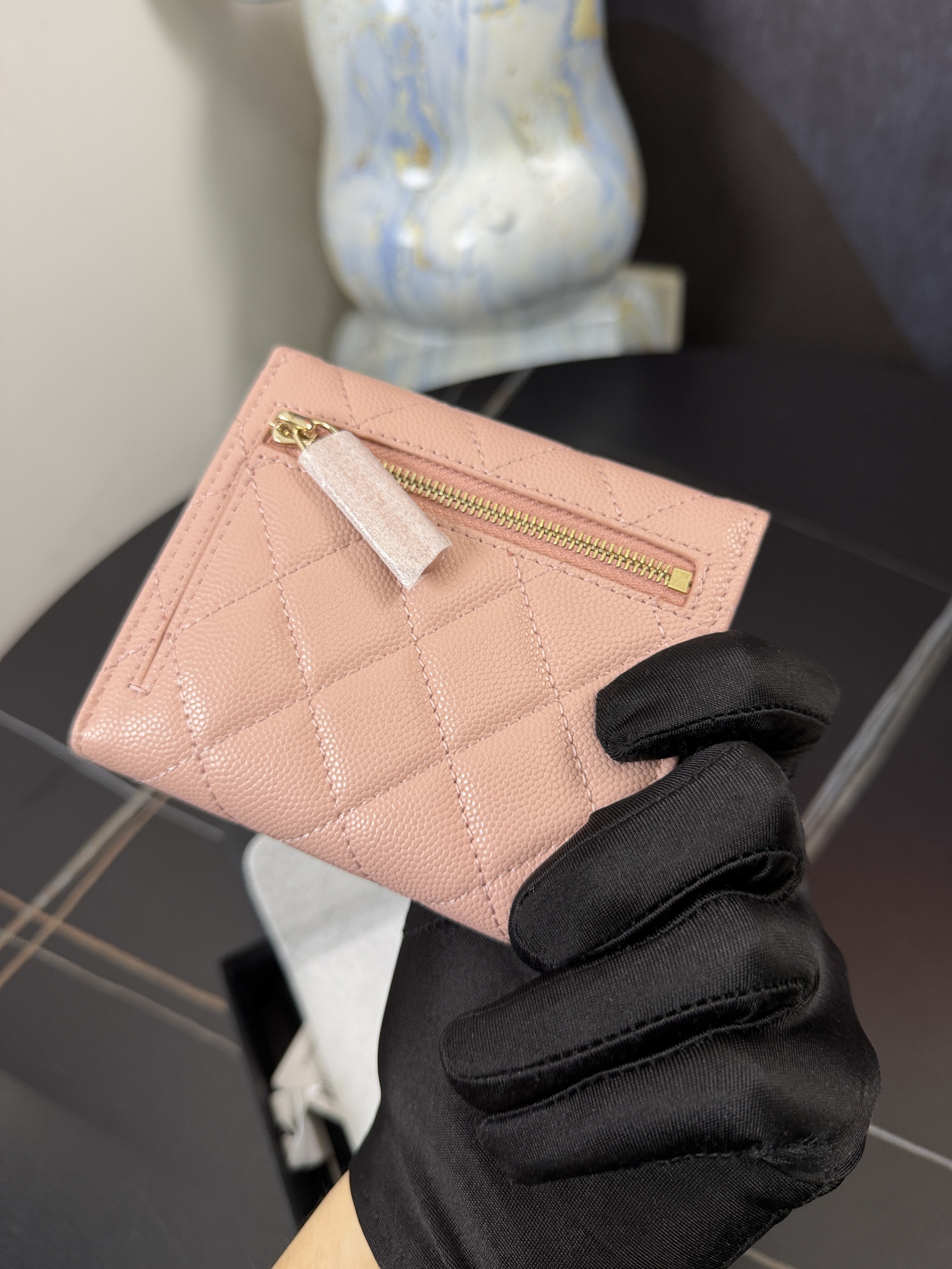 Channel Classic Small Flap Wallet