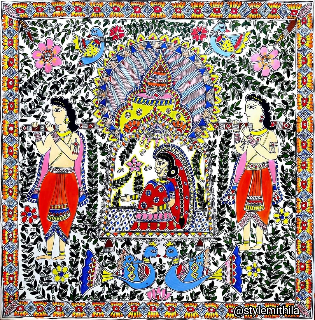 Madhubani Art Painting