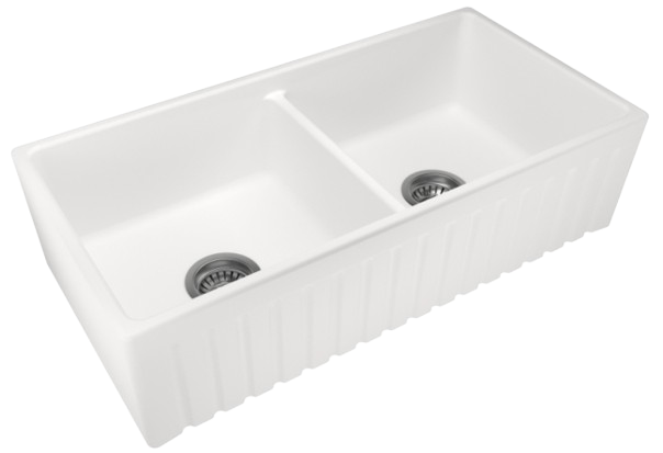 Single Bowl Apron Style Reversible Farm House Sink