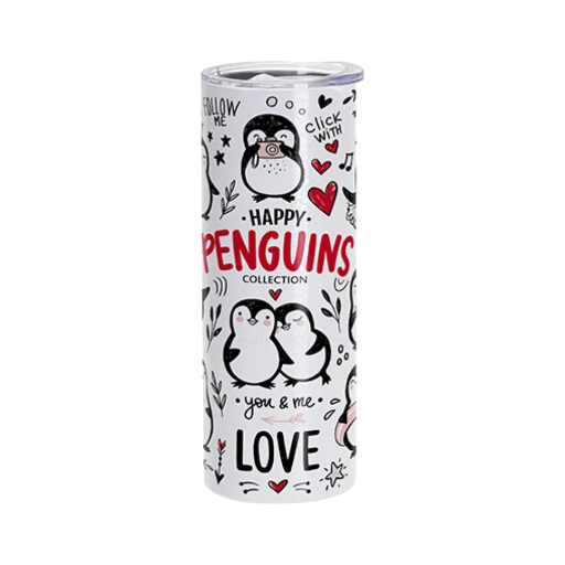 Happy Penguins Tumbler