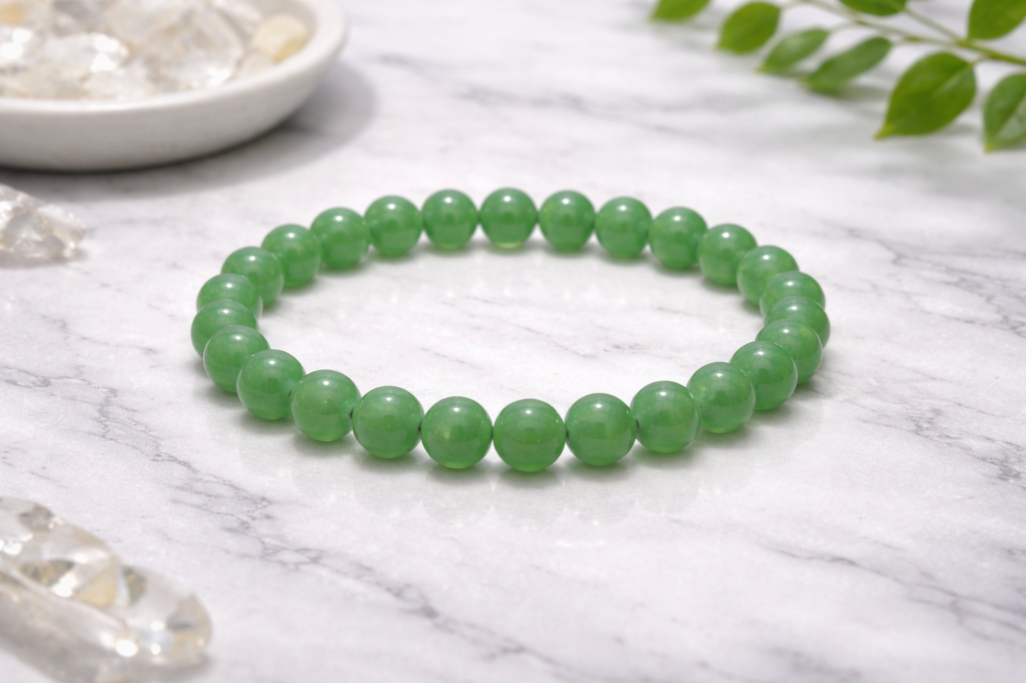 Green Aventurine Bracelet - For Sharp Mind & Academic Success