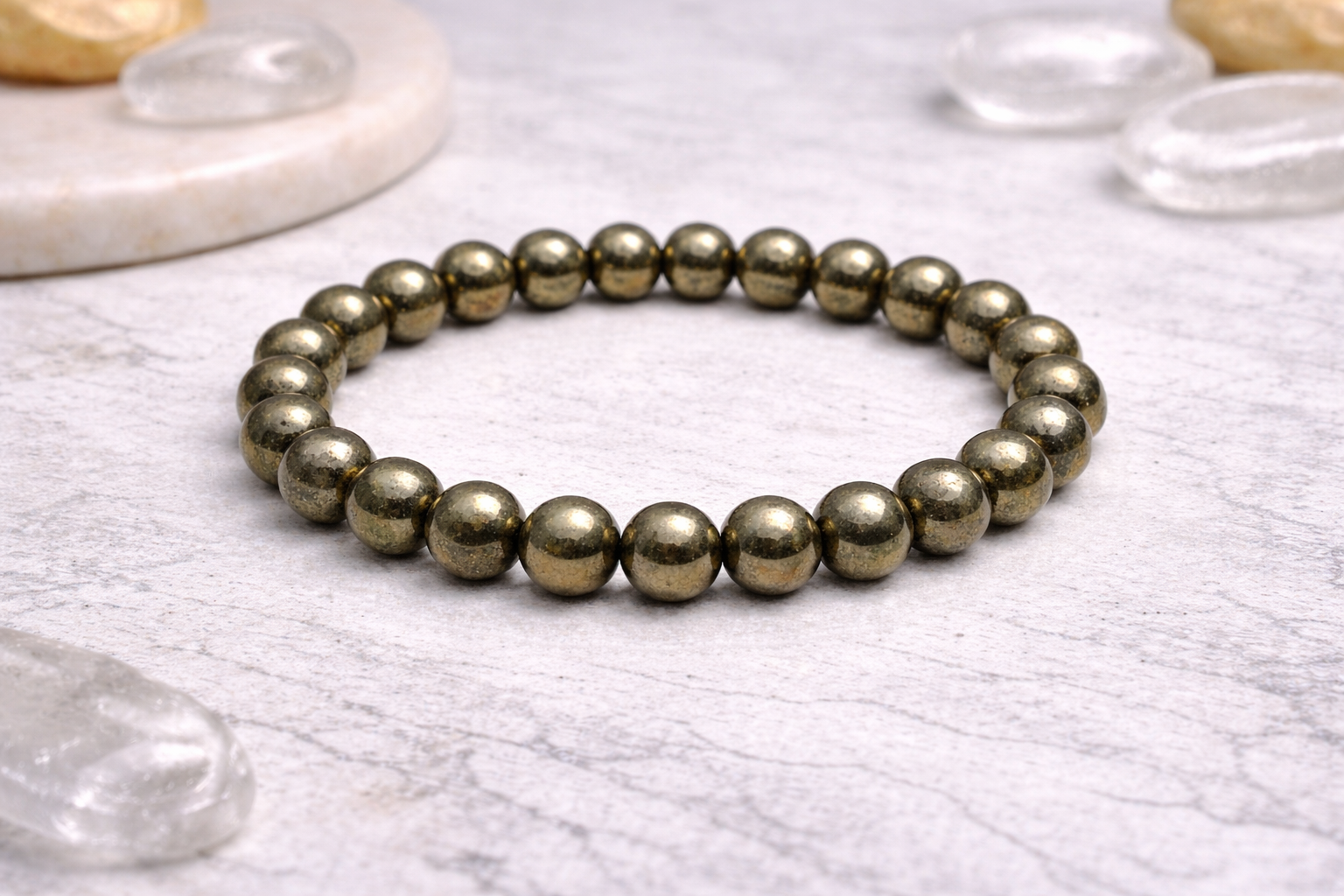 Pyrite Bracelet - To Be Ambitious & Goal-Oriented