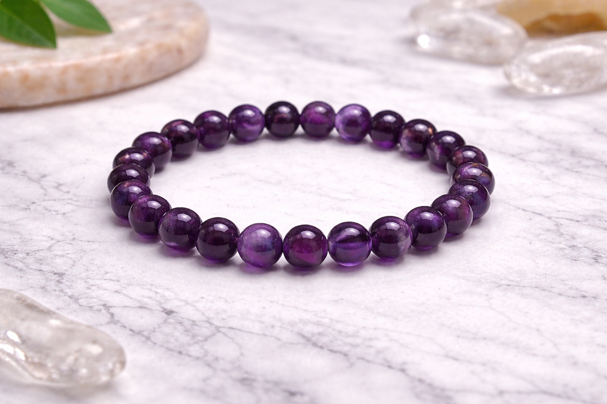 Amethyst Bracelet - For Building Confidence & Ensures Success