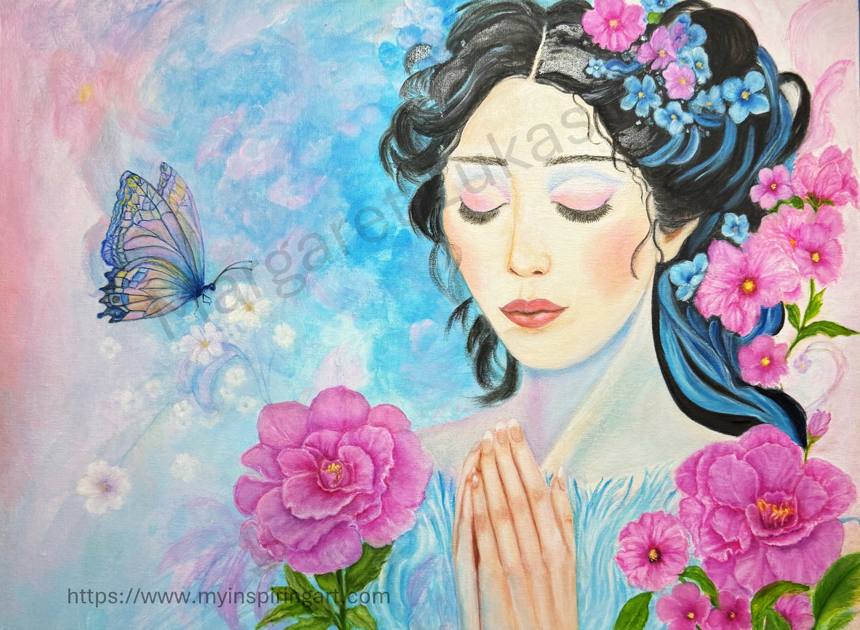 Floral Serenity Art Print