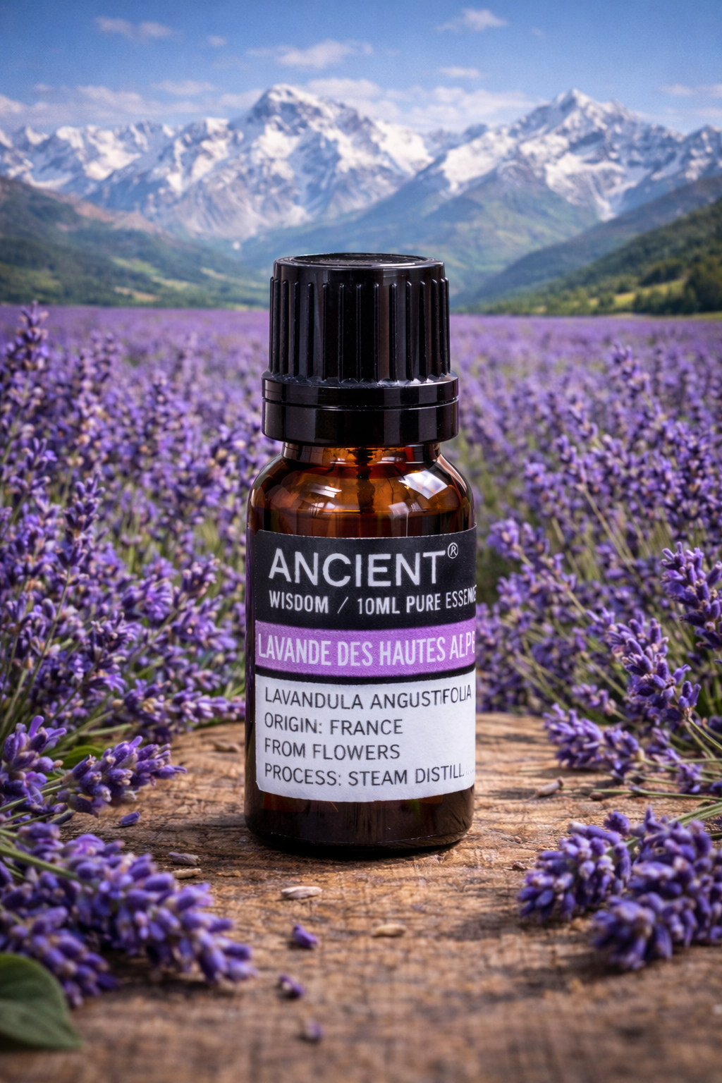 Huile essentielle de lavande des Hautes Alpes