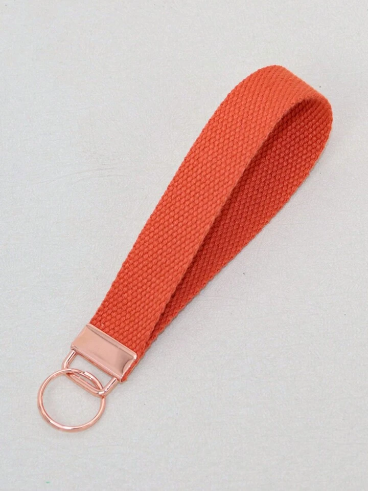 Portachiavi in tessuto Rosso