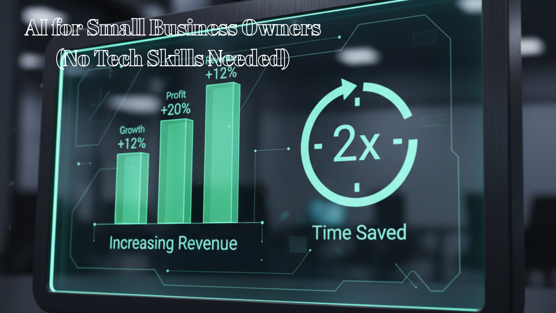 AI for Small Business Owners (No Tech Skills Needed)