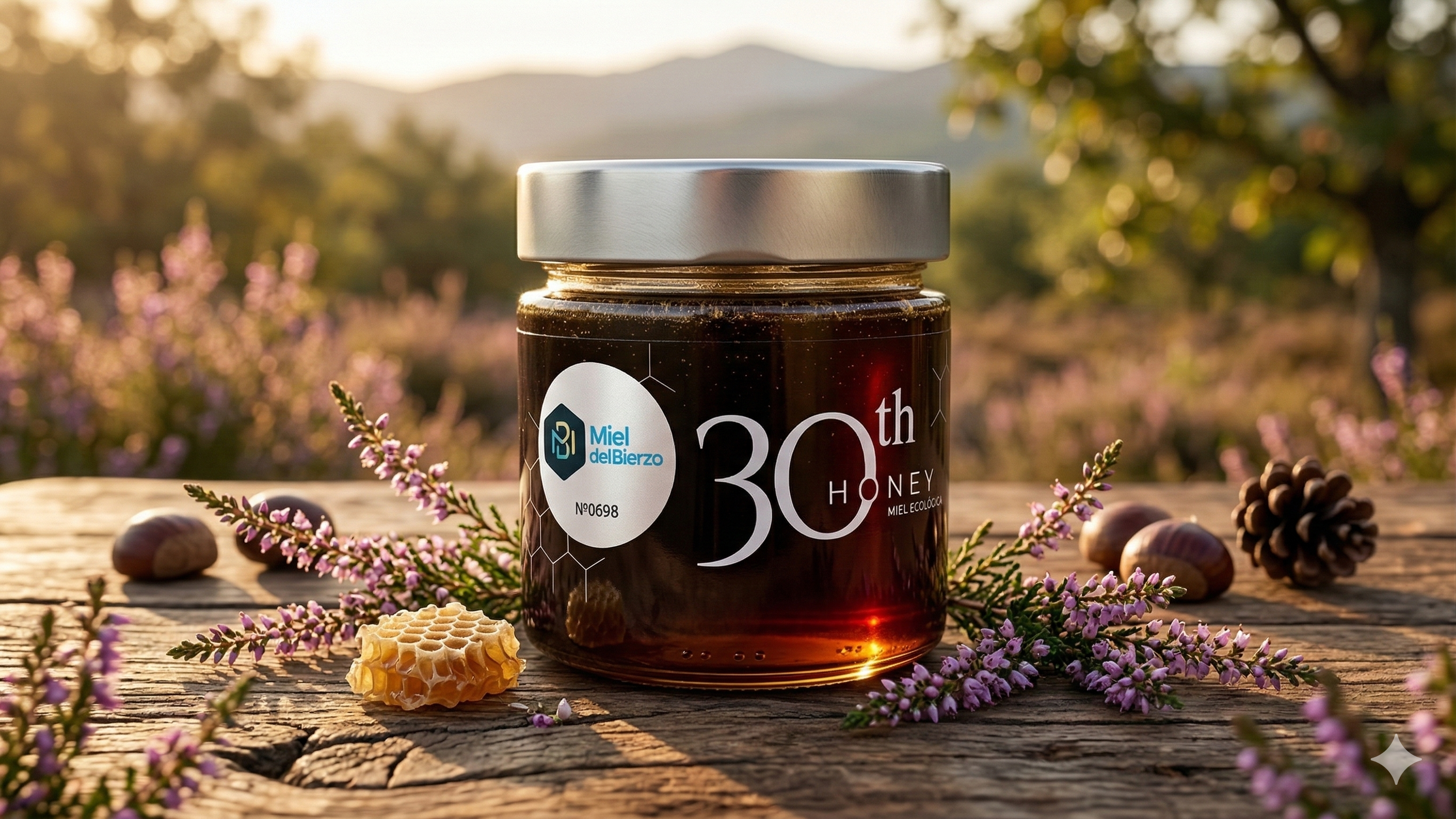 Miel de Brezo Ecológica - Miel del Bierzo 255g