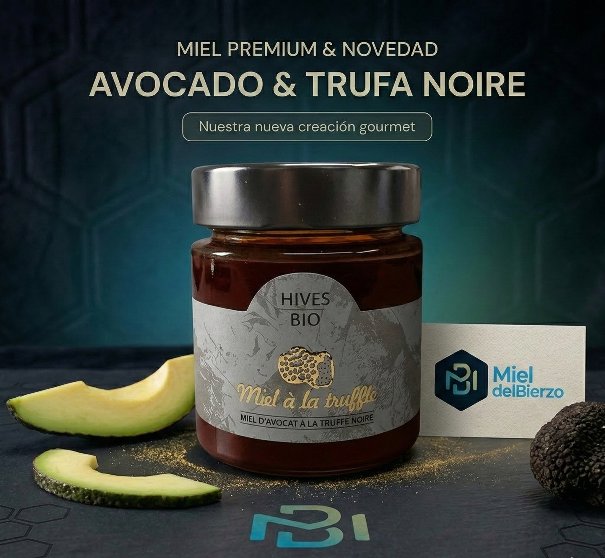 Miel de Aguacate con Trufa Negra "Hives Bio" - Selección Premium