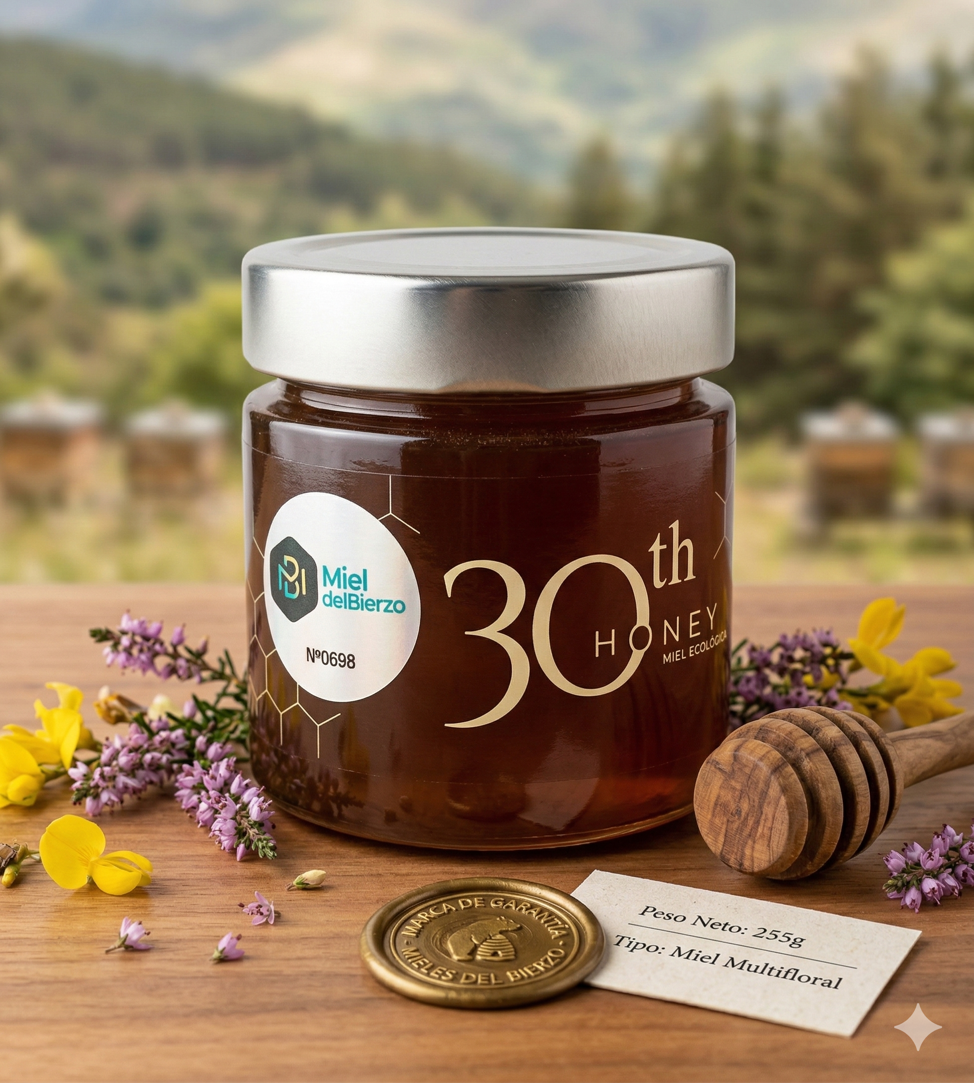 Miel del Bierzo 255g (Edición Limitada) Multifloral