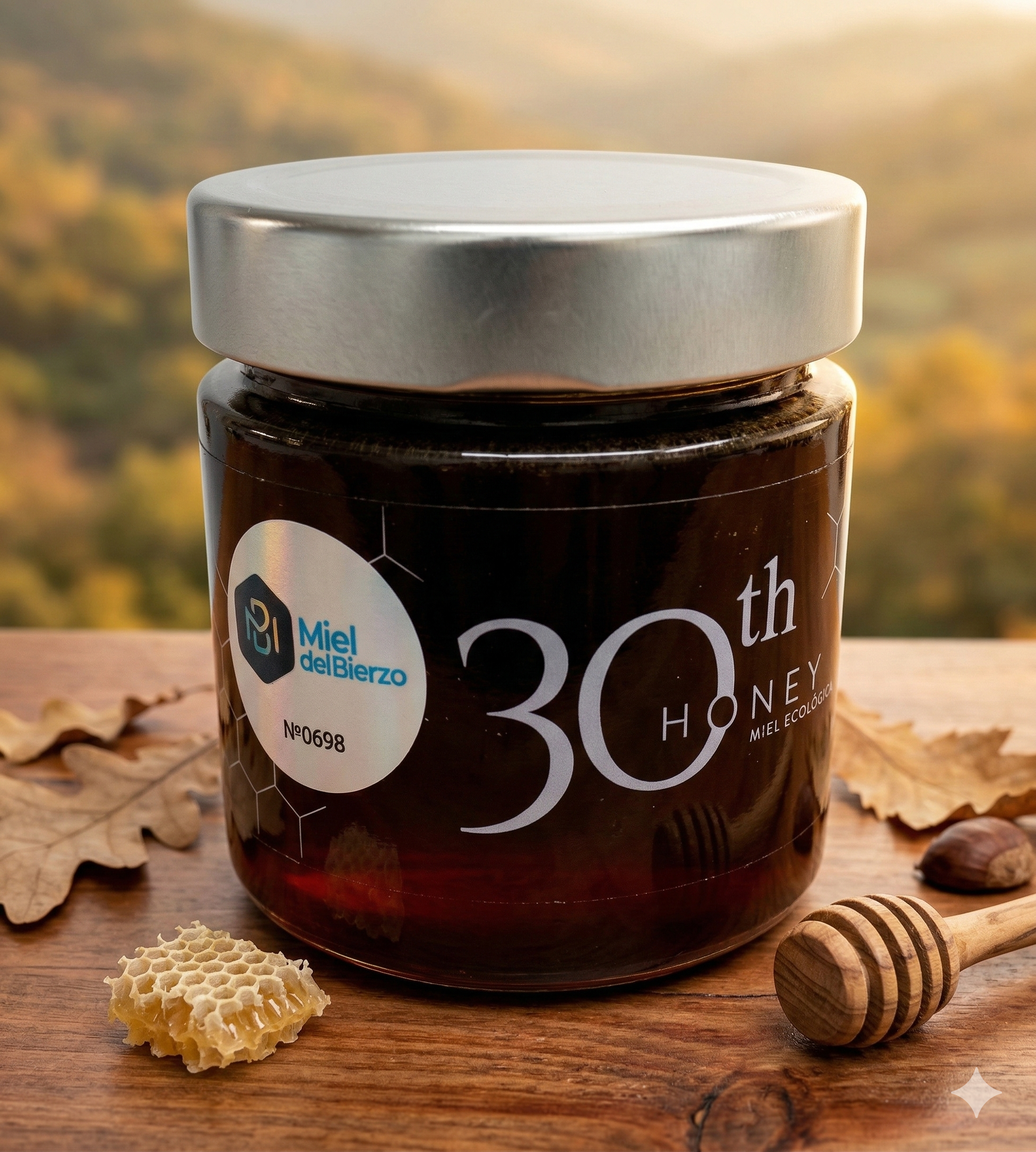 Miel de Bosque Edición Limitada - Marca de Garantía Miel del Bierzo (255g)