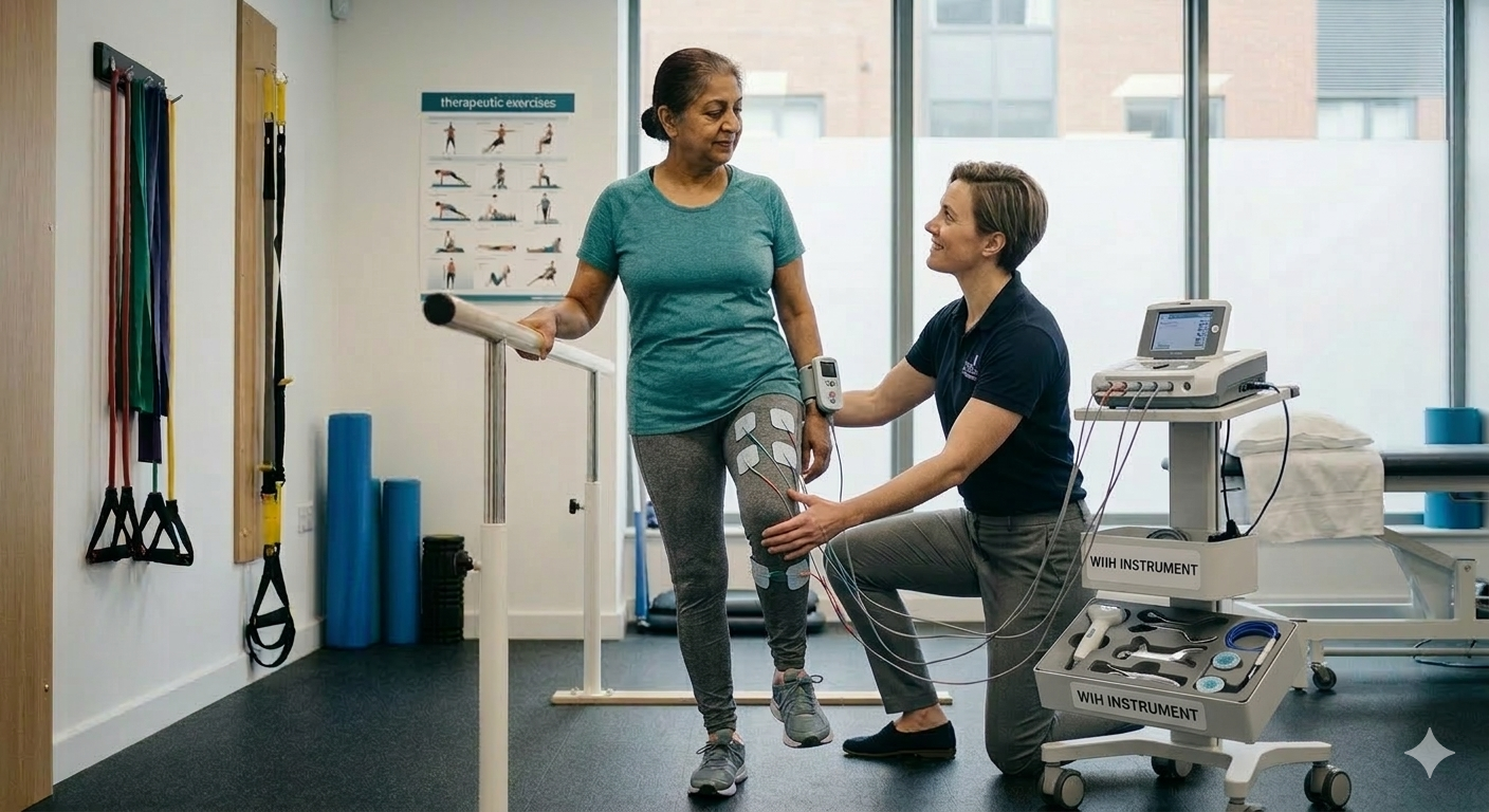 PHYSIOTHERAPY PACKAGE WITH INSTRUMENT