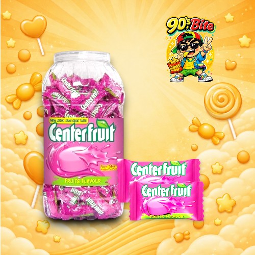 Center Fruit Chewing Gum	(Pack of 20)