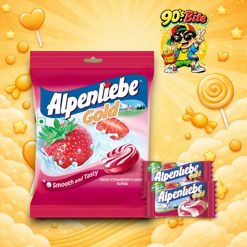 Alpenliebe Stawberry Candy (Pack of 20)