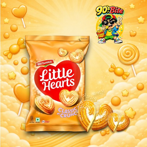 Little Hearts Biscuits (Pack of 1)