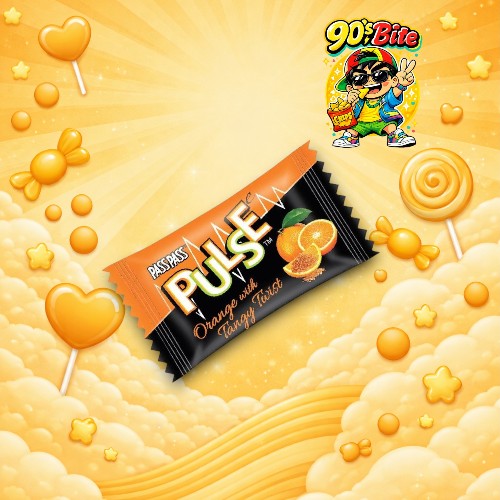 Pulse orange Candy (Pack of 20)