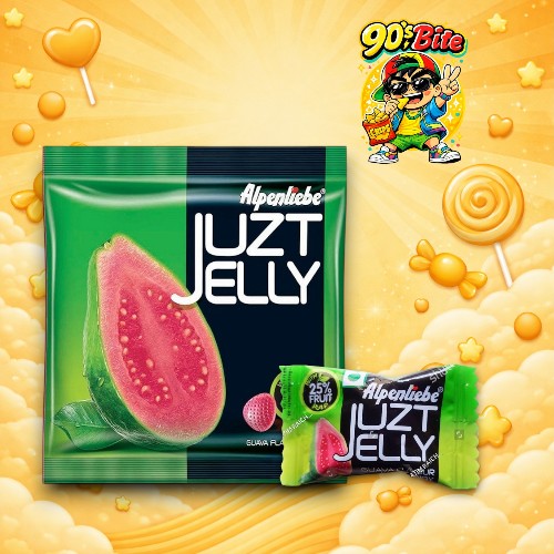 Juzt Jelly Guava Soft Candy (Pack of 20)