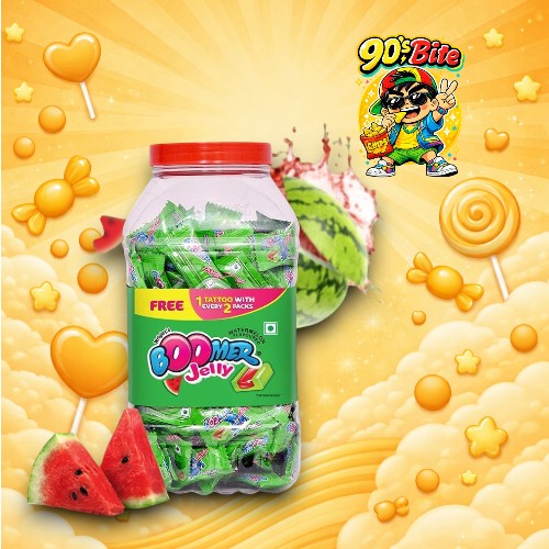 Boomer Jelly Watermelon Candy (Pack of 20)