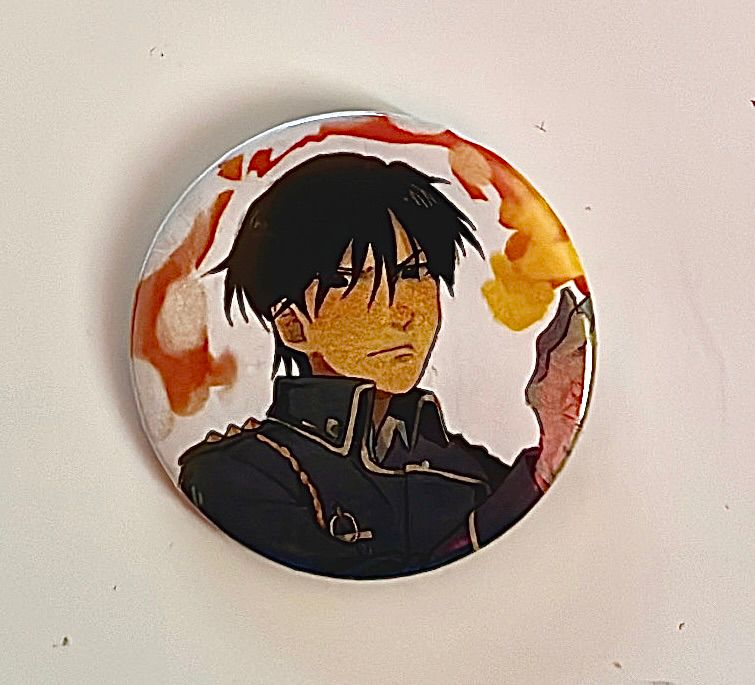 Roy Mustang Pin
