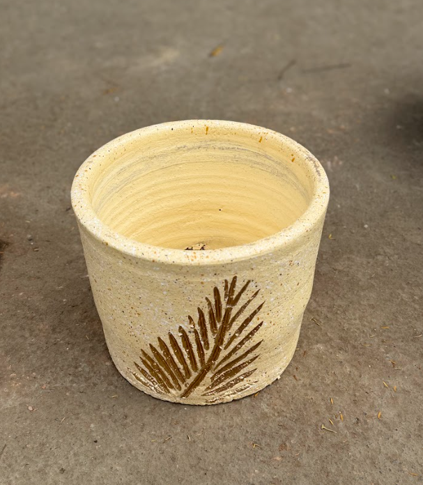 Clay Heaven Pot Yellow  