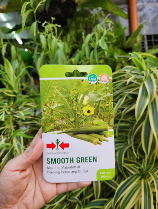 Smooth Green Okra Seeds