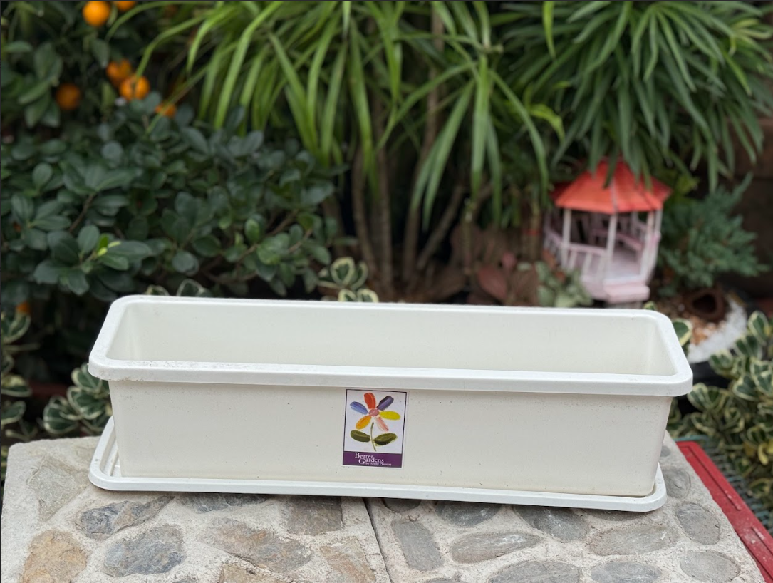 Rectangular Plastic Planter