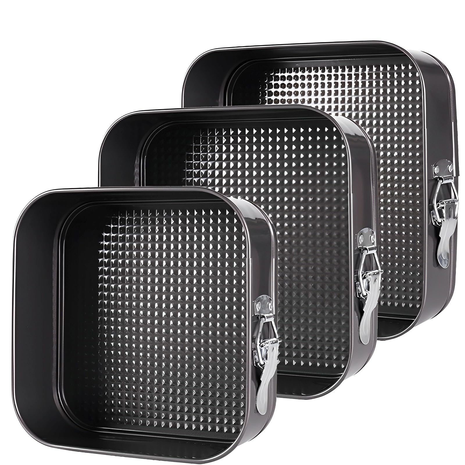 Juego de moldes desmontables cuadrados