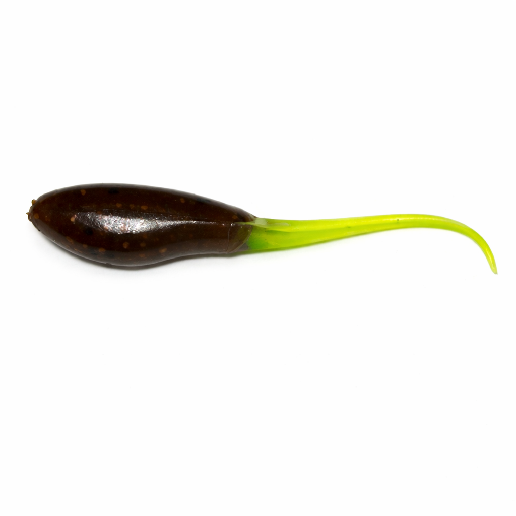 Dark Brown with Chartreuse Tail - 1 DOZEN