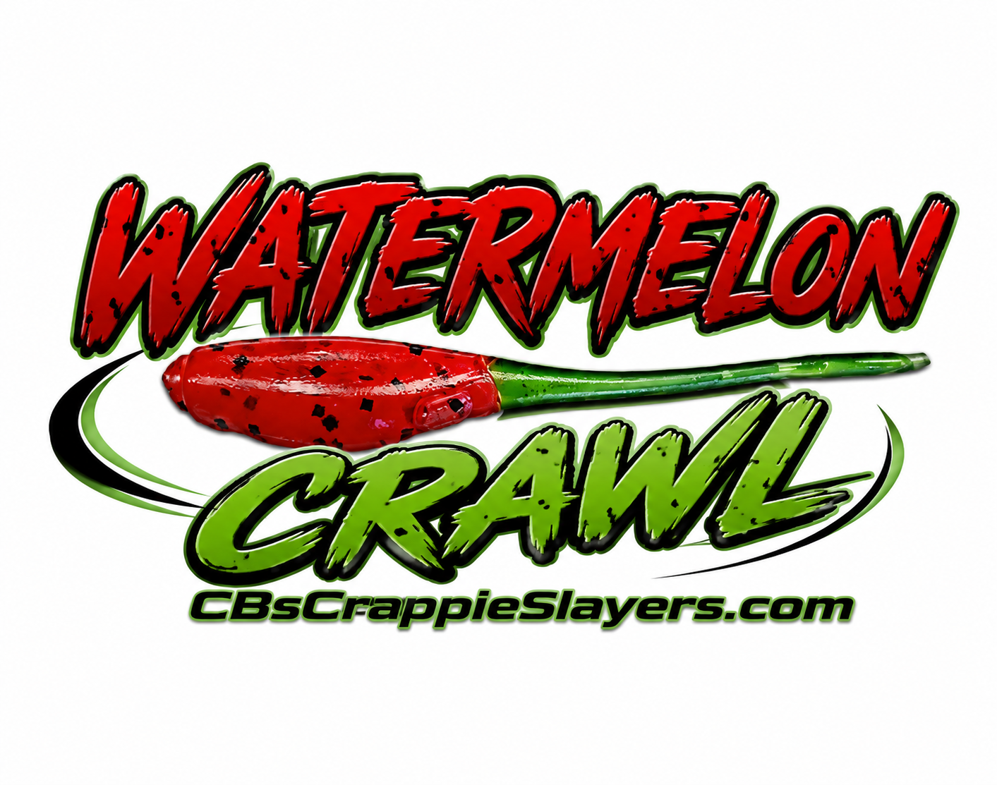 Watermelon Crawl - Minnows - 1 Dozen