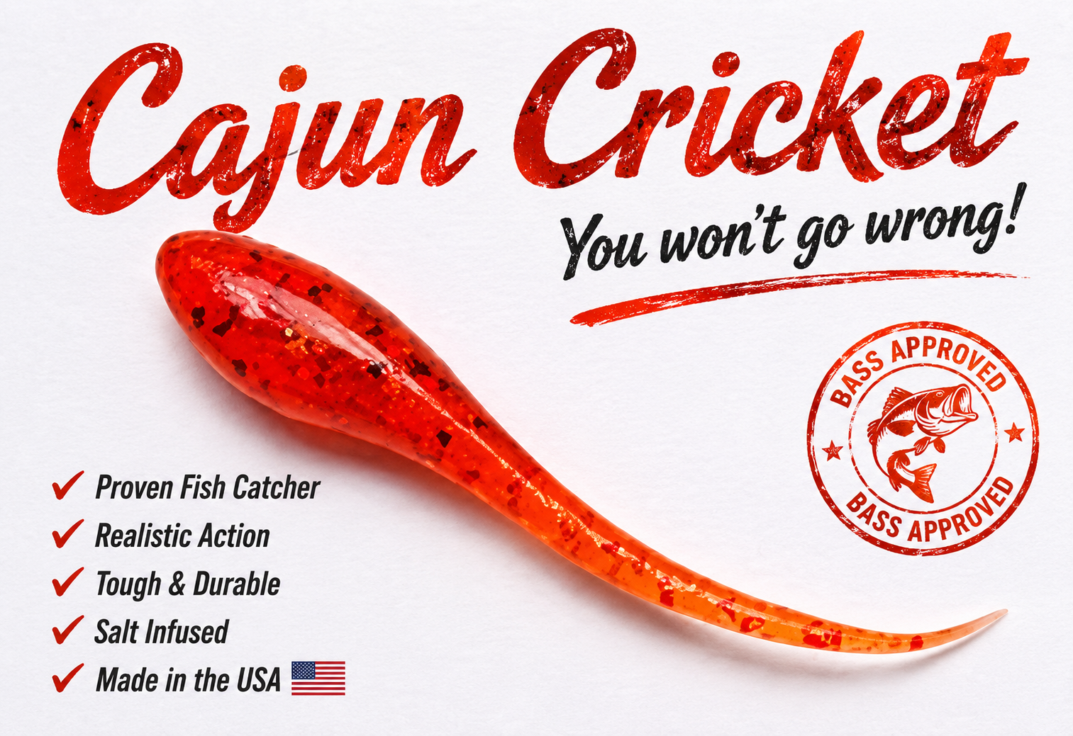 Cajun Cricket - 1 Dozen