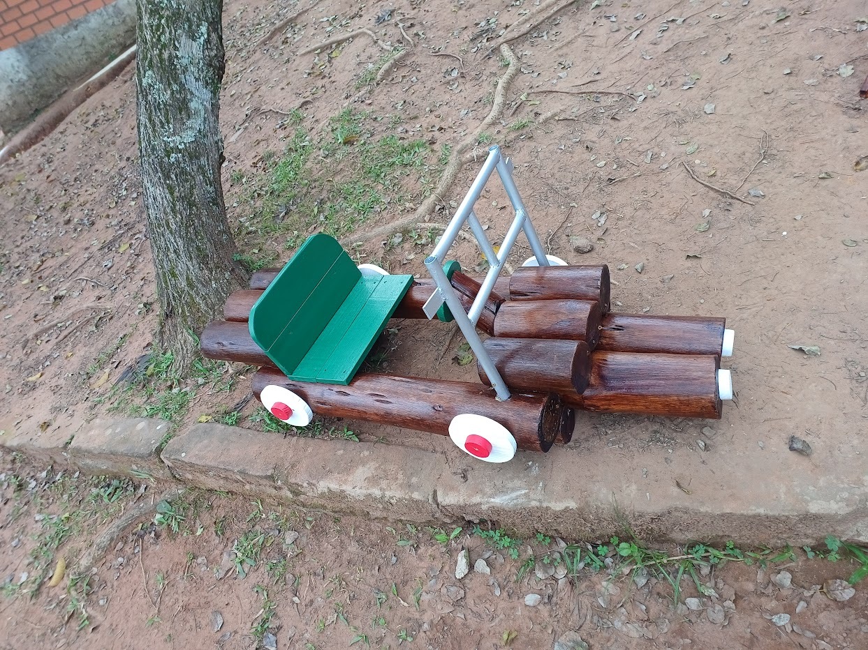 Carrinho de Madeira Infantil