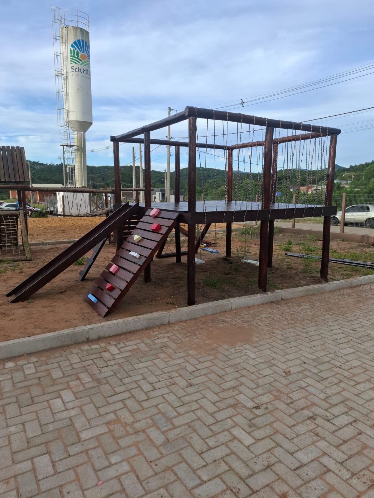 Playground de Madeira Pinus Tratado Alta Durabilidade