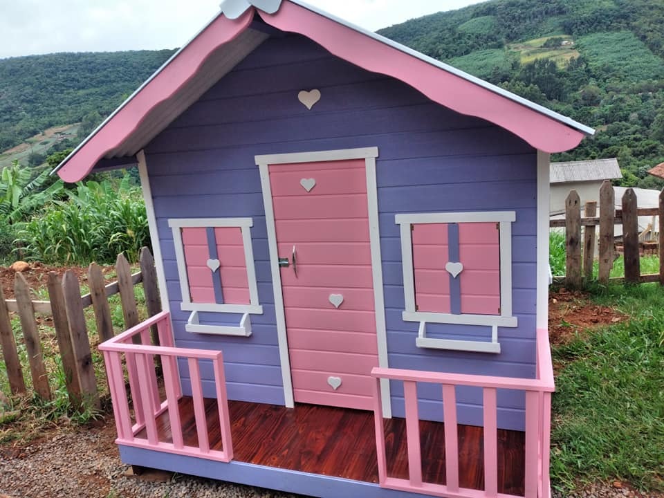 Casinha de Madeira Infantil Diverços modelos