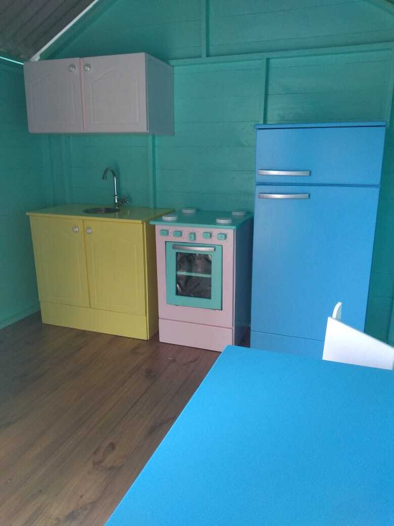 Cozinha Infantil de Madeira 1