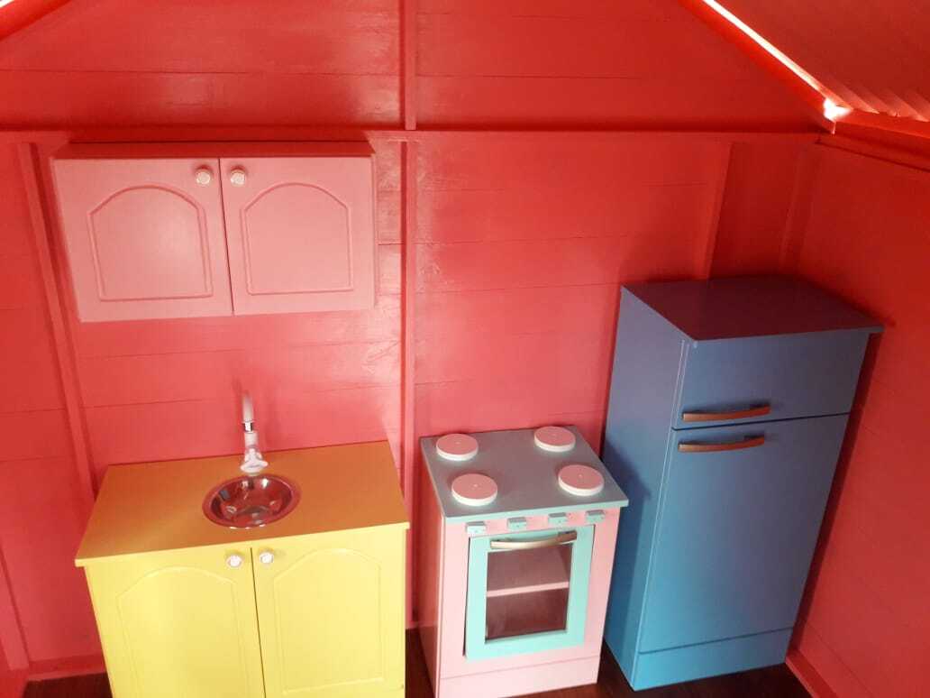 Cozinha Infantil de Madeira 1