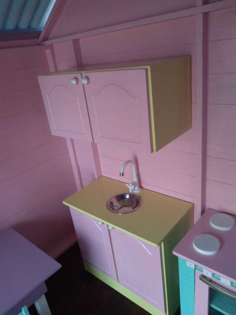 Cozinha Infantil de Madeira 1
