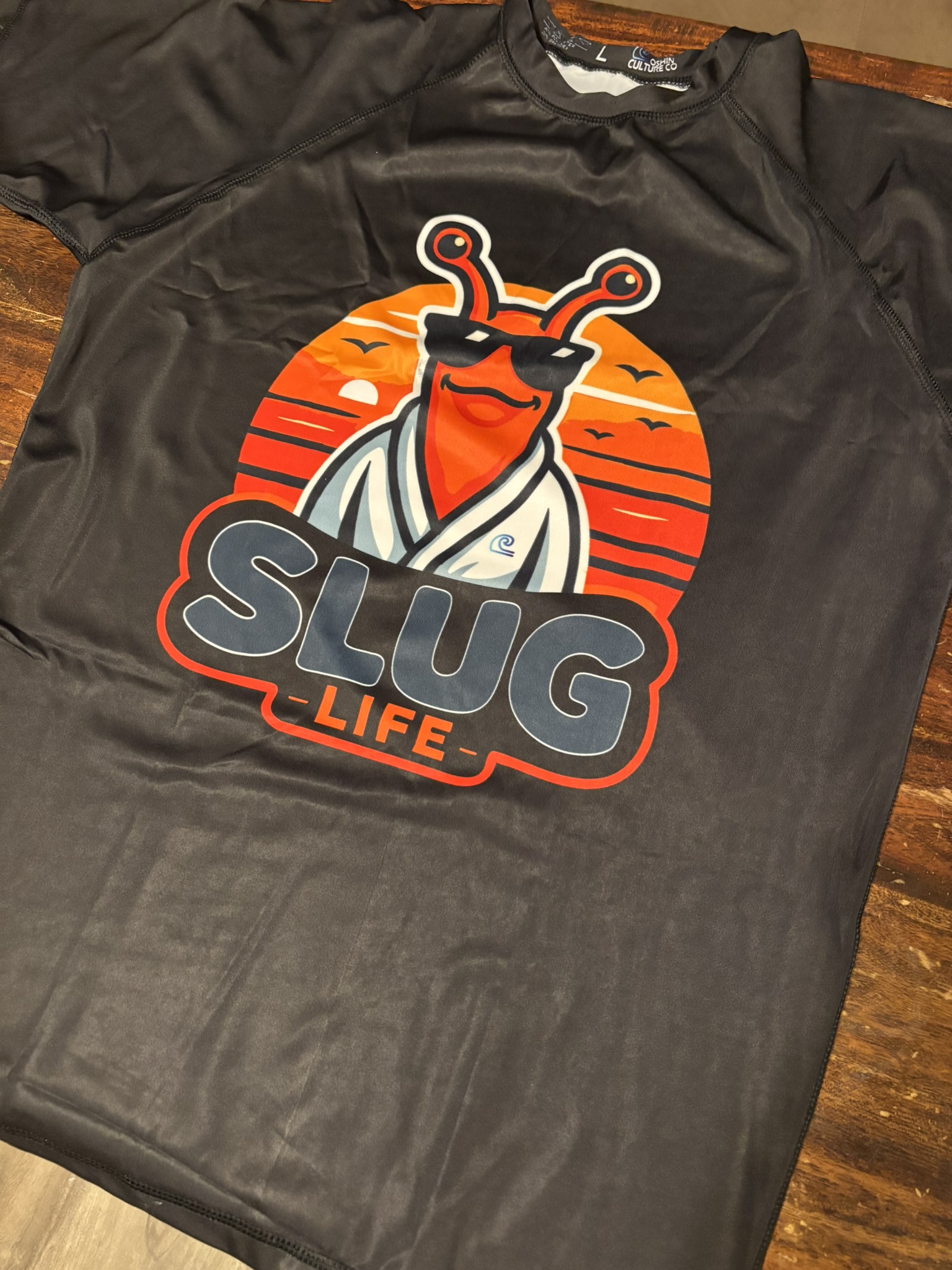 Slug Life Sunset Rash Guard- The OG