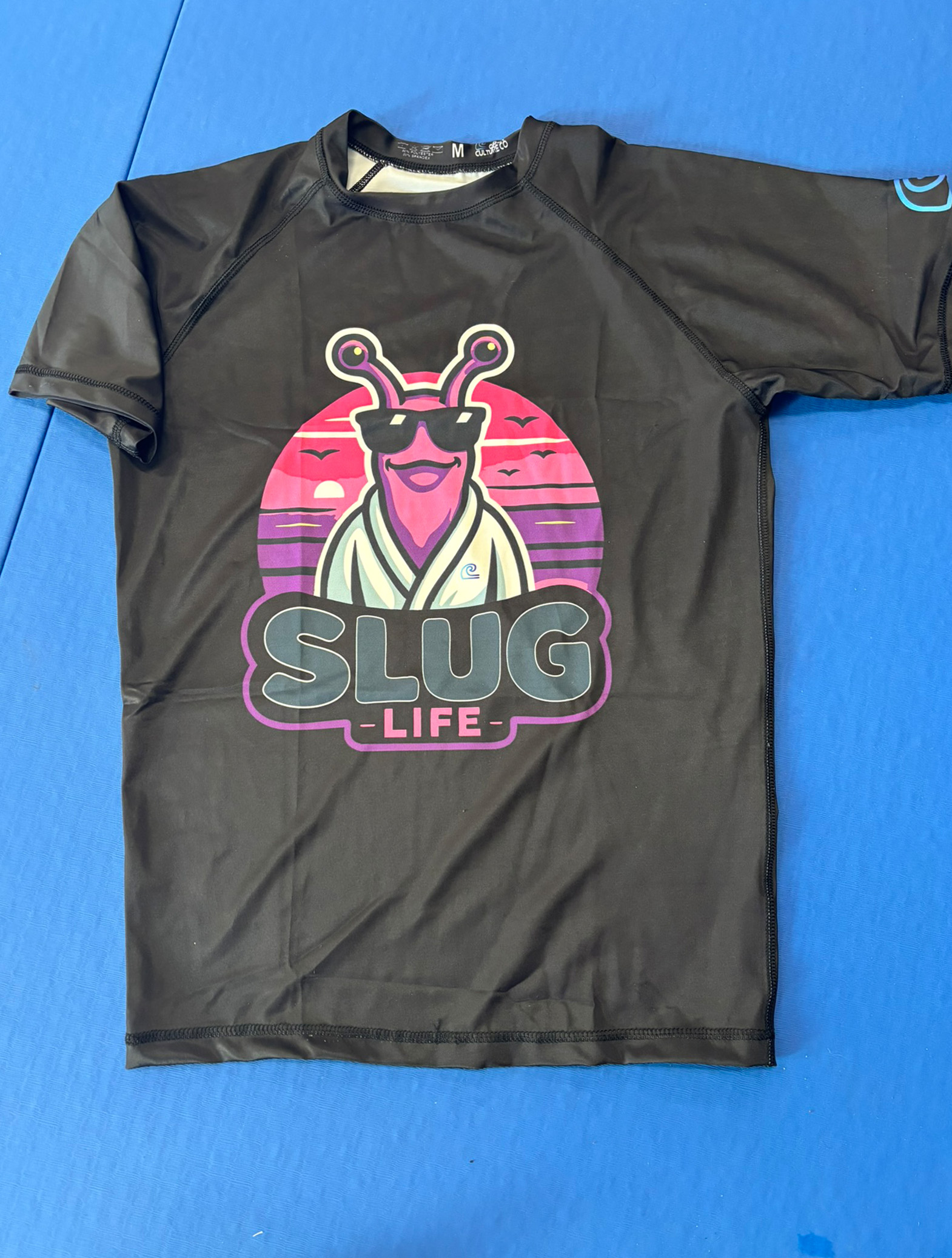 Slug Life Rash Guard- Pink Sunset Edition 