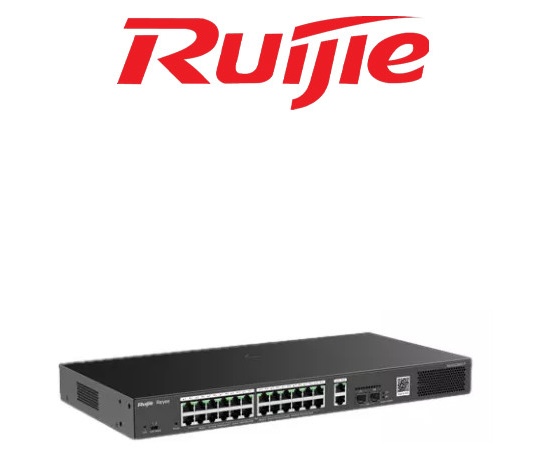 Switch Cloud Ruijie Reyee 28 Ports PoE (RG-ES228GC-P)