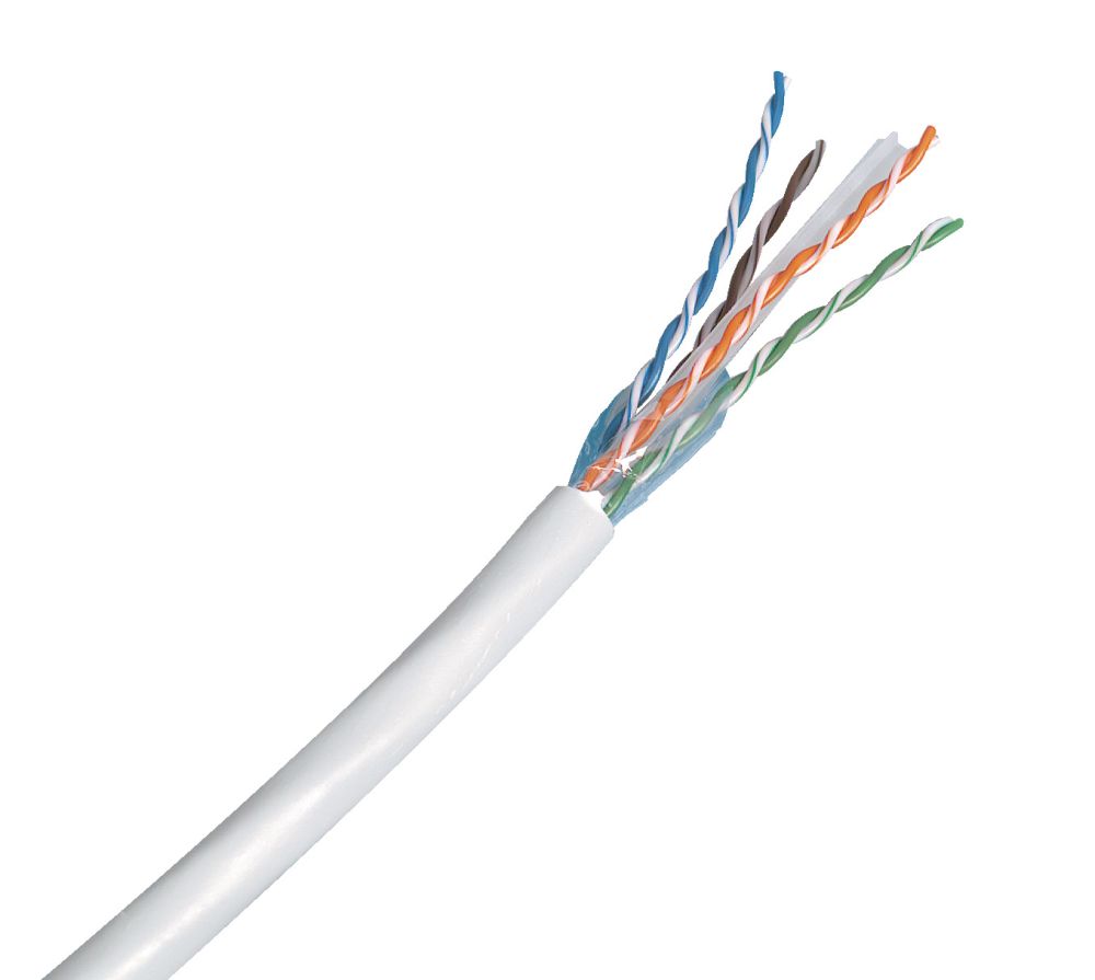 Bobine Câble Réseau Cuivre Cat 6 U/UTP (305m)